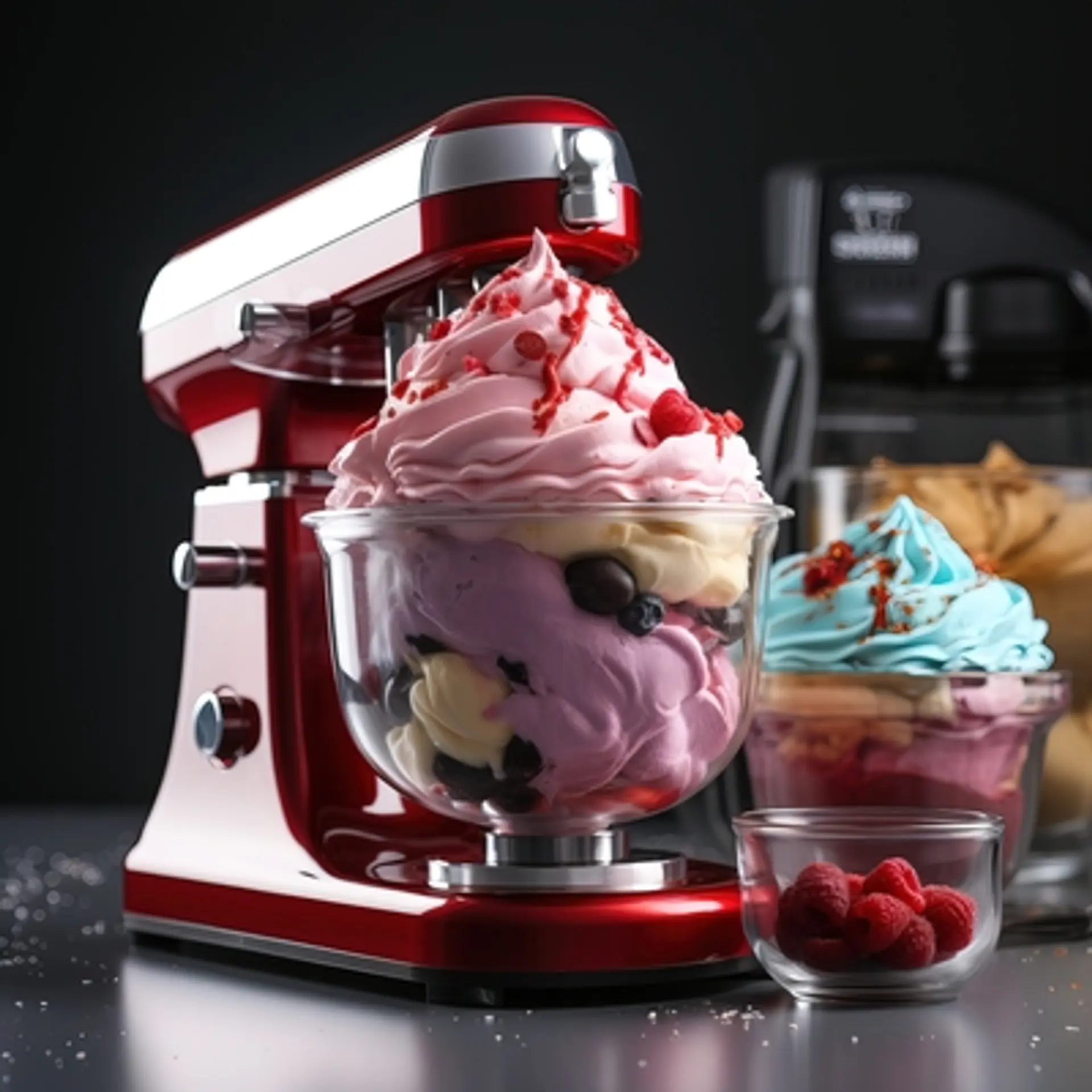 Delicious Homemade Ice Cream: Direct Drive Motor Blending Technology